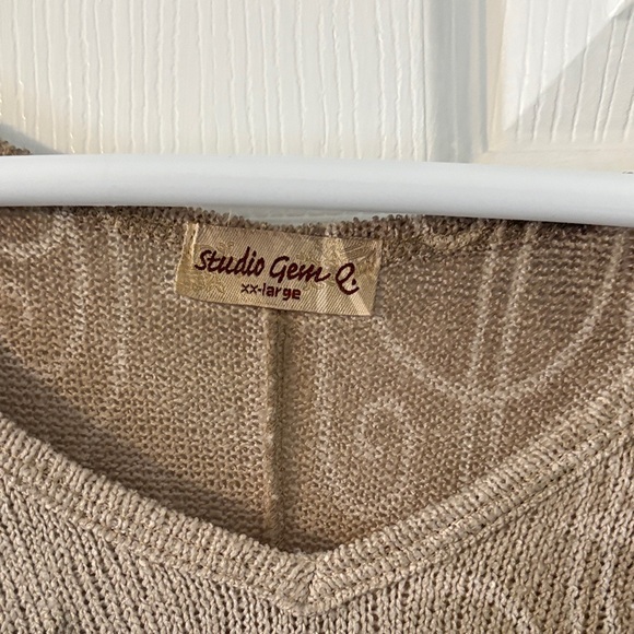 Studio Geni Q Embellished Floral Tunic Top XXL - Picture 6 of 8